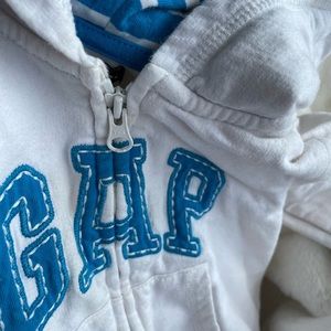 Baby Gap Zip-up Hoodie 6-12M